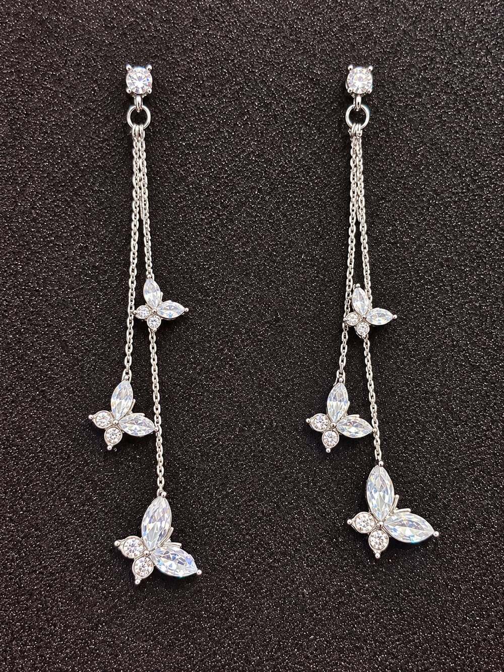 Butterfly Tassel Earrings